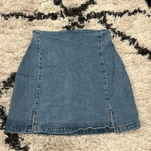 Brandy Melville Cara Denim Skirt